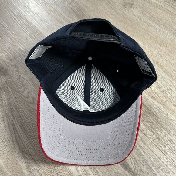 Vintage Atlanta Braves Hat Snapback MLB Logo Athletic Puma Blue Wool Blend Cap - Picture 3 of 9